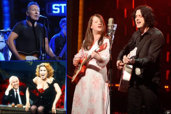 Bruce Springsteen, Bette Midler and White Stripes