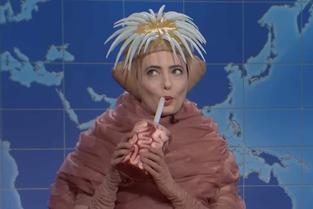 Sarah Sherman as RFK Jr.'s Brain Worm