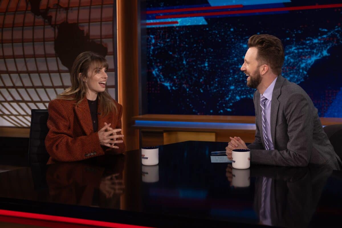 Maya Hawke, Jordan Klepper on The Daily Show
