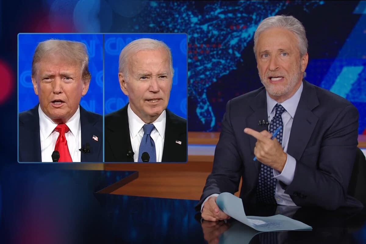 Jon Stewart Daily Show debate
