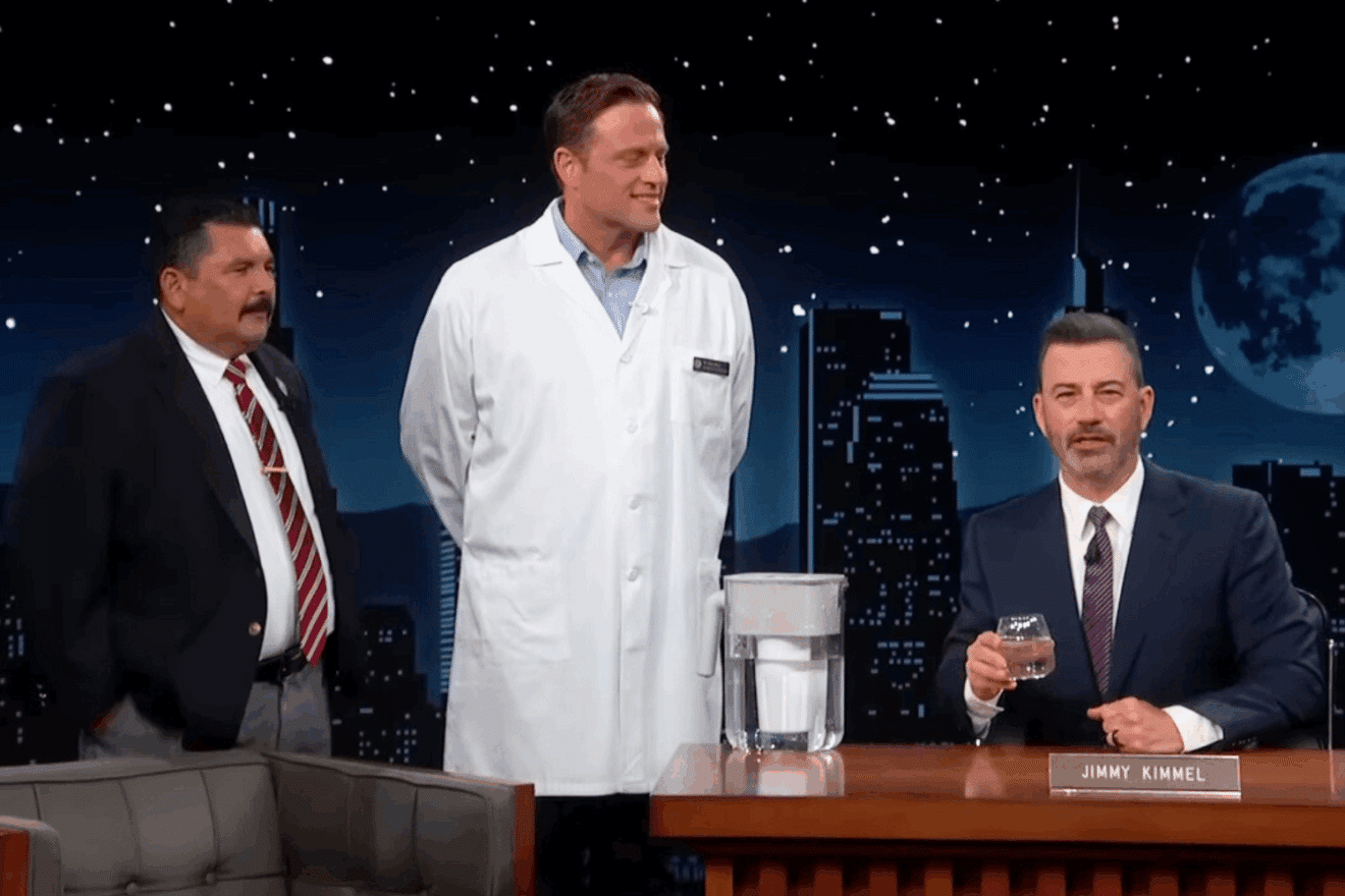 Spon-Con Watch: Culligan Returns to Jimmy Kimmel Live!