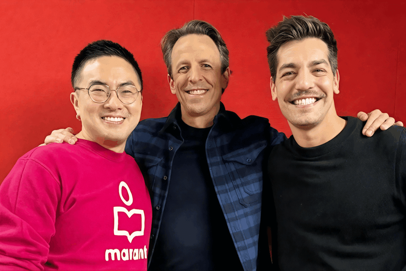 Bowen Yang, Seth Meyers, Matt Rogers