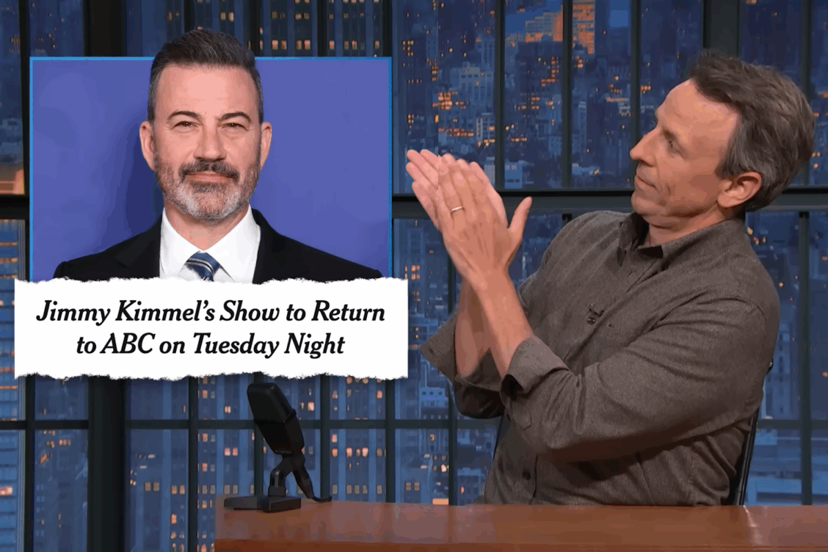 Seth Meyers, Jimmy Kimmel