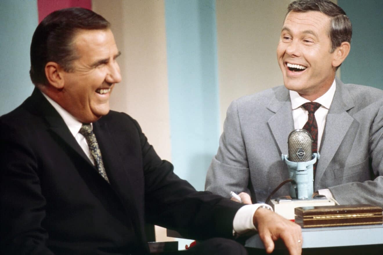 Johnny Carson and Ed McMahon