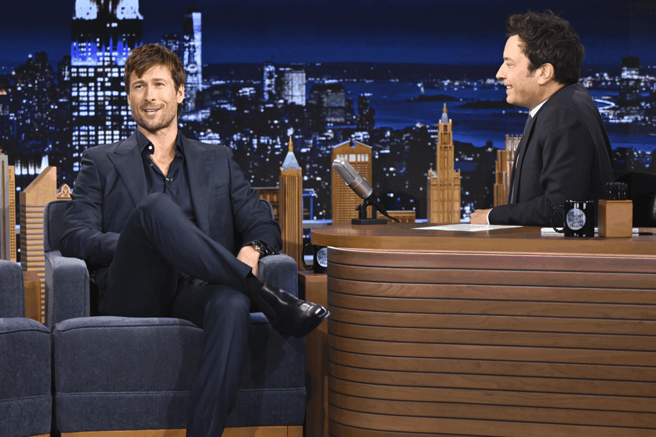 Glen Powell, Jimmy Fallon