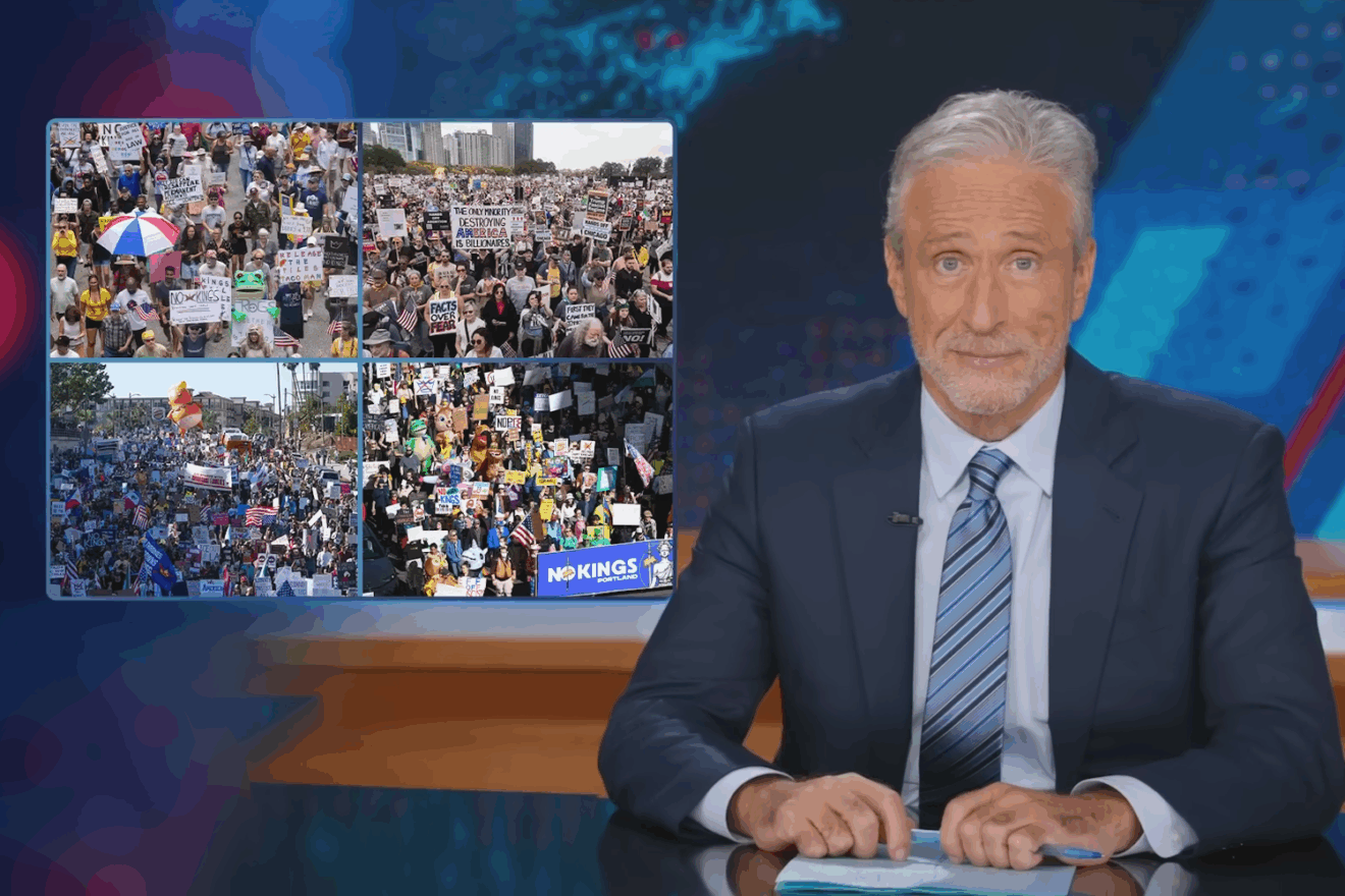 Jon Stewart No Kings