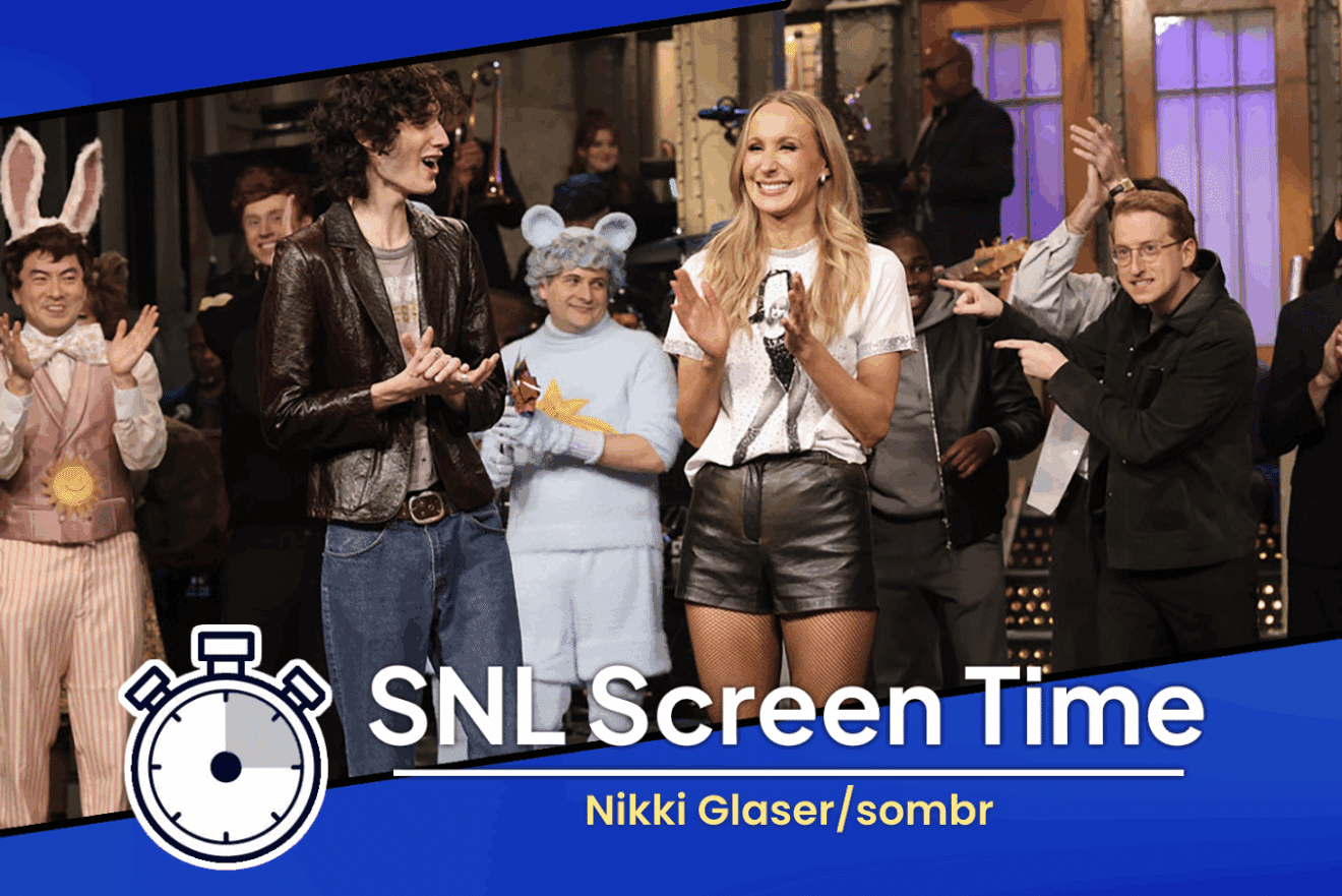 SNL Screen Time Report: Nikki Glaser and sombr (S51 E5)