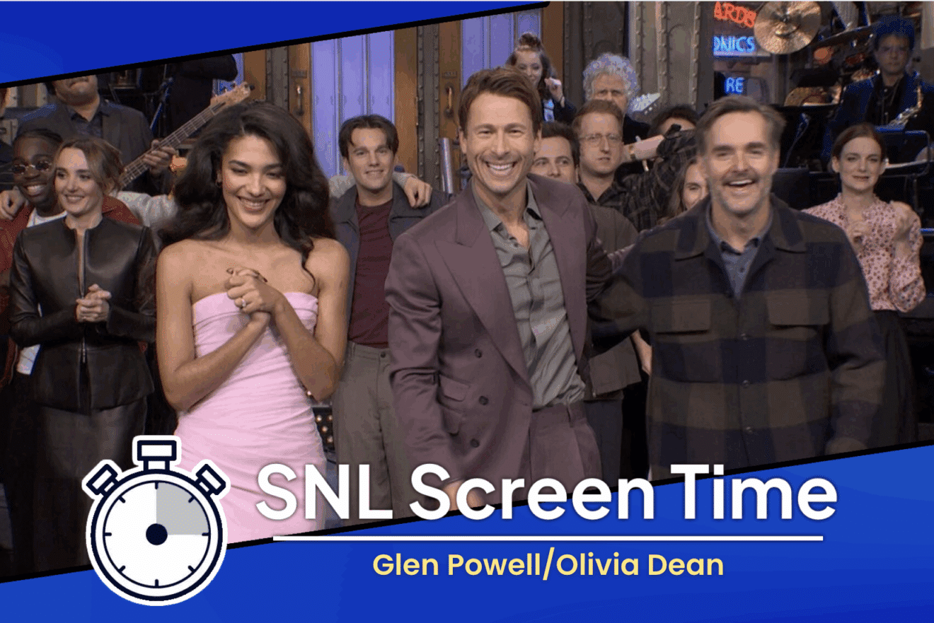 SNL Screen Time Report: Glen Powell and Olivia Dean (S51 E6)