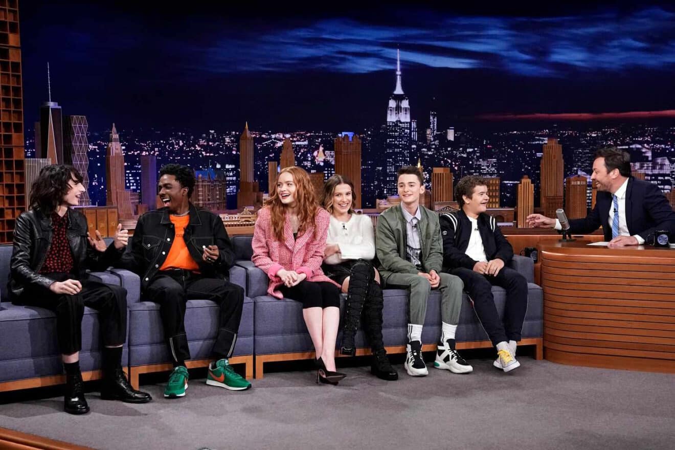 The Stranger Things cast on Jimmy Fallon