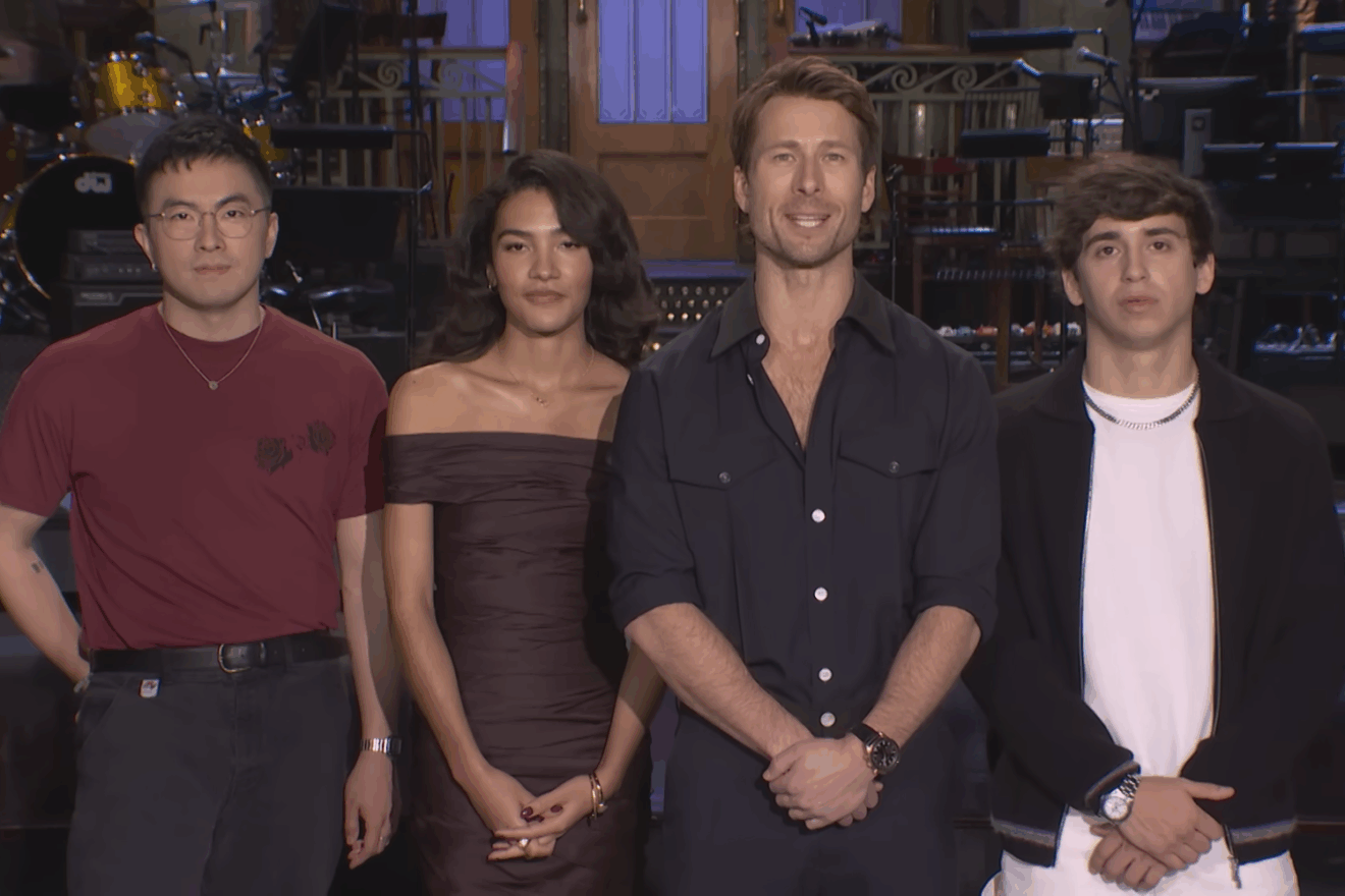 Bowen Yang, Olivia Dean, Glen Powell, Marcello Hernandez