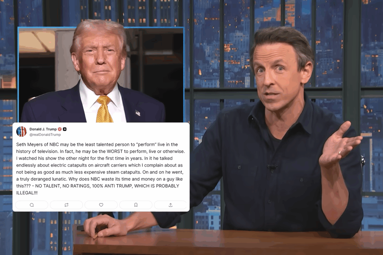 Seth Meyers Trump