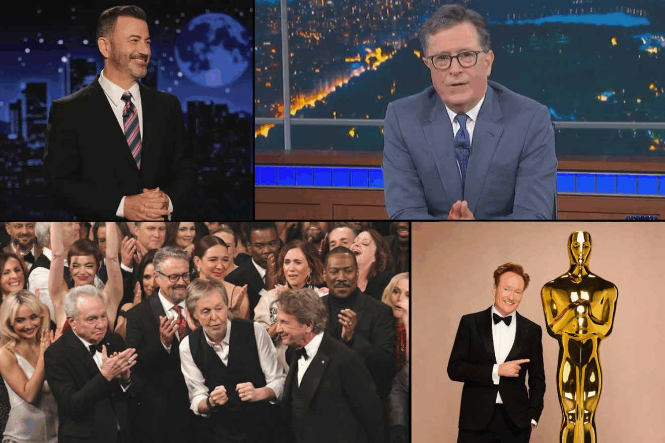 2025 Year in Late Night collage