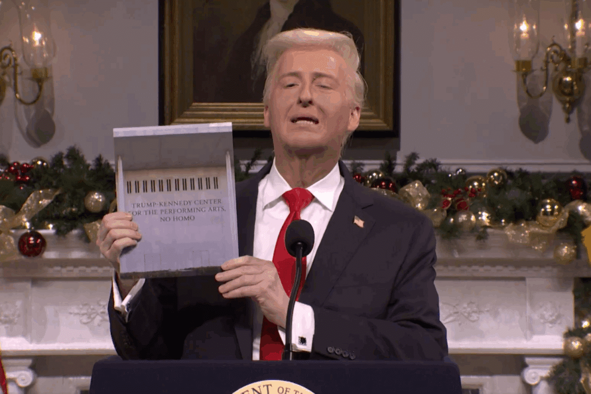 Trump Kennedy Center SNL