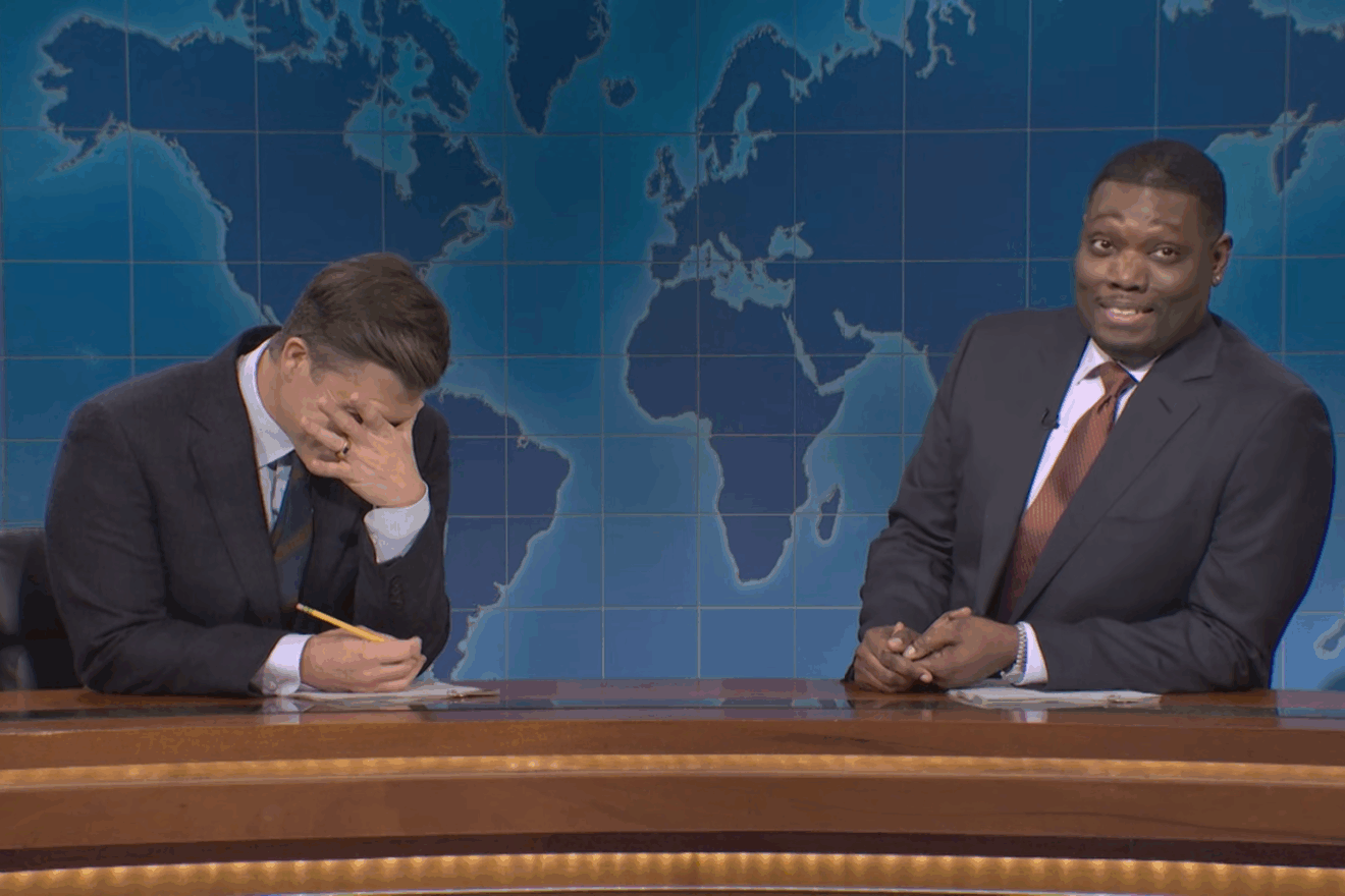 Colin Jost, Michael Che Weekend Update Joke Swap