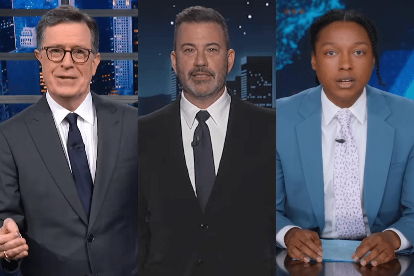 Stephen Colbert, Jimmy Kimmel, Josh Johnson