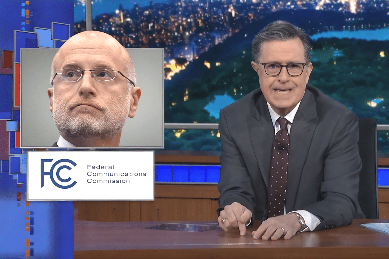 Stephen Colbert, Brendan Carr