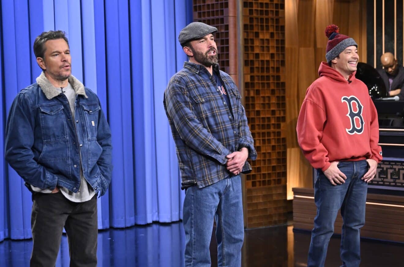 Damon Affleck Jimmy Fallon Massachusetts