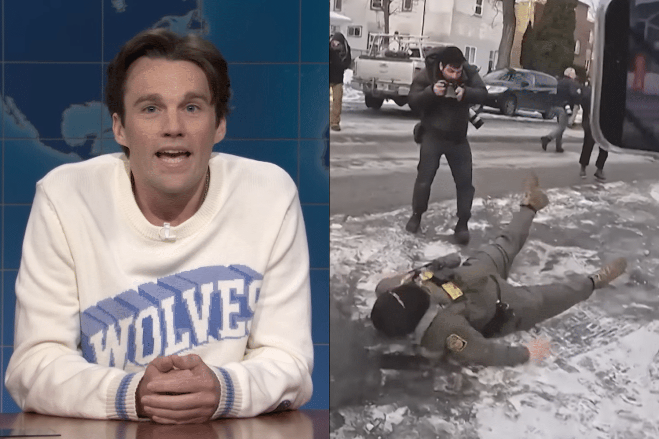 Tommy Brennan SNL ICE slip