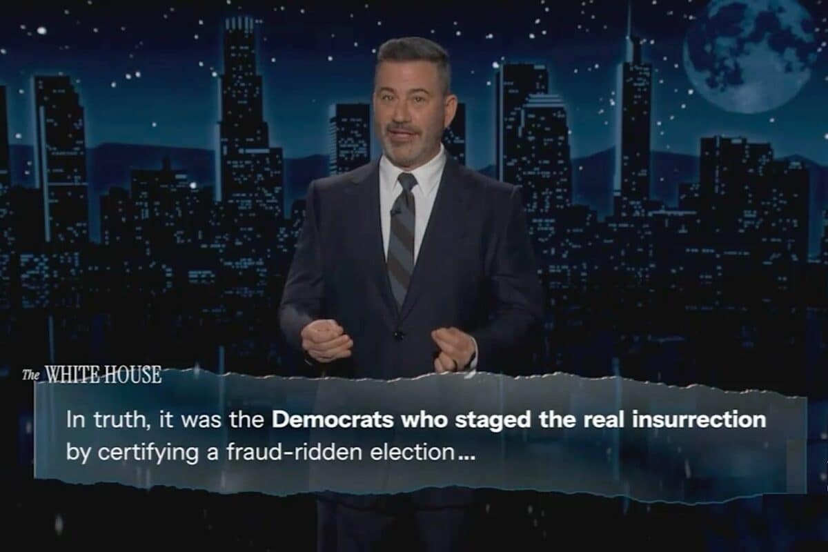 Jimmy Kimmel January 6 Anniversary