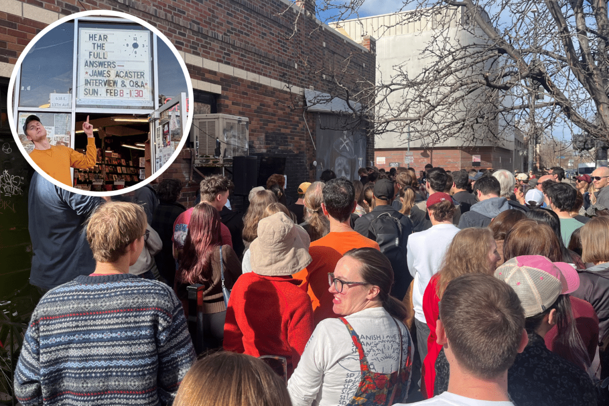 James Acaster event at Wax Trax