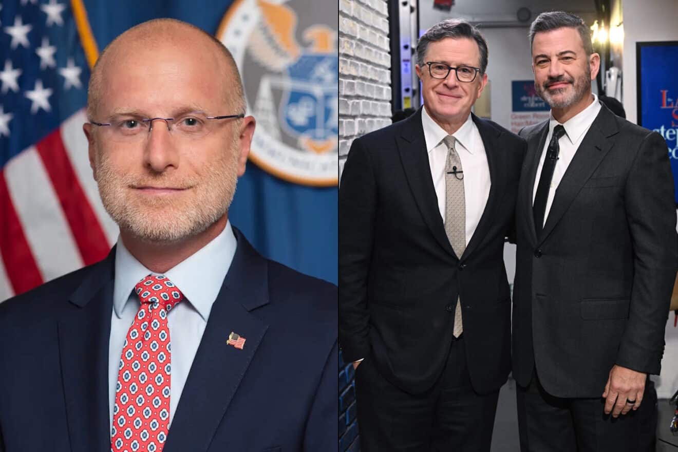 Brendan Carr, Stephen Colbert, Jimmy Kimmel