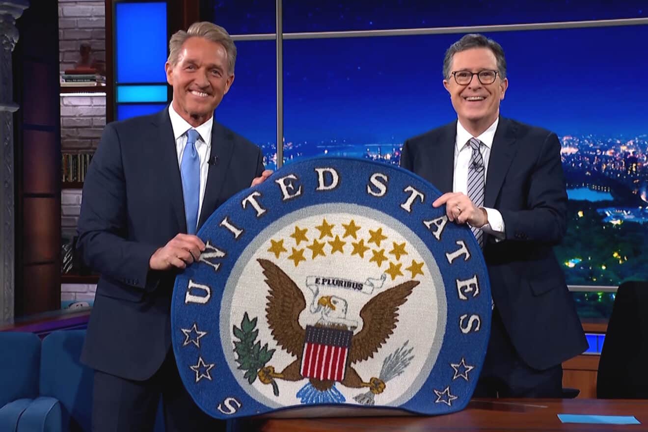 Jeff Flake, Stephen Colbert