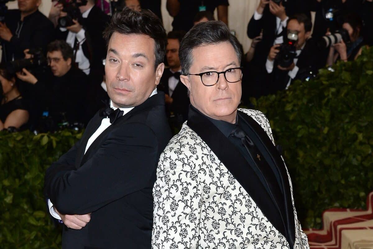 Jimmy Fallon Late Show Colbert