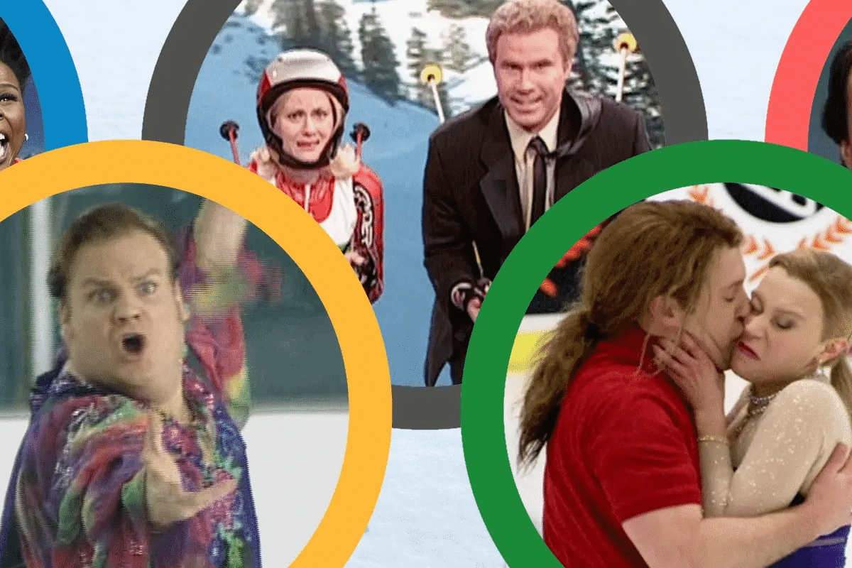 Winter Olympics montage