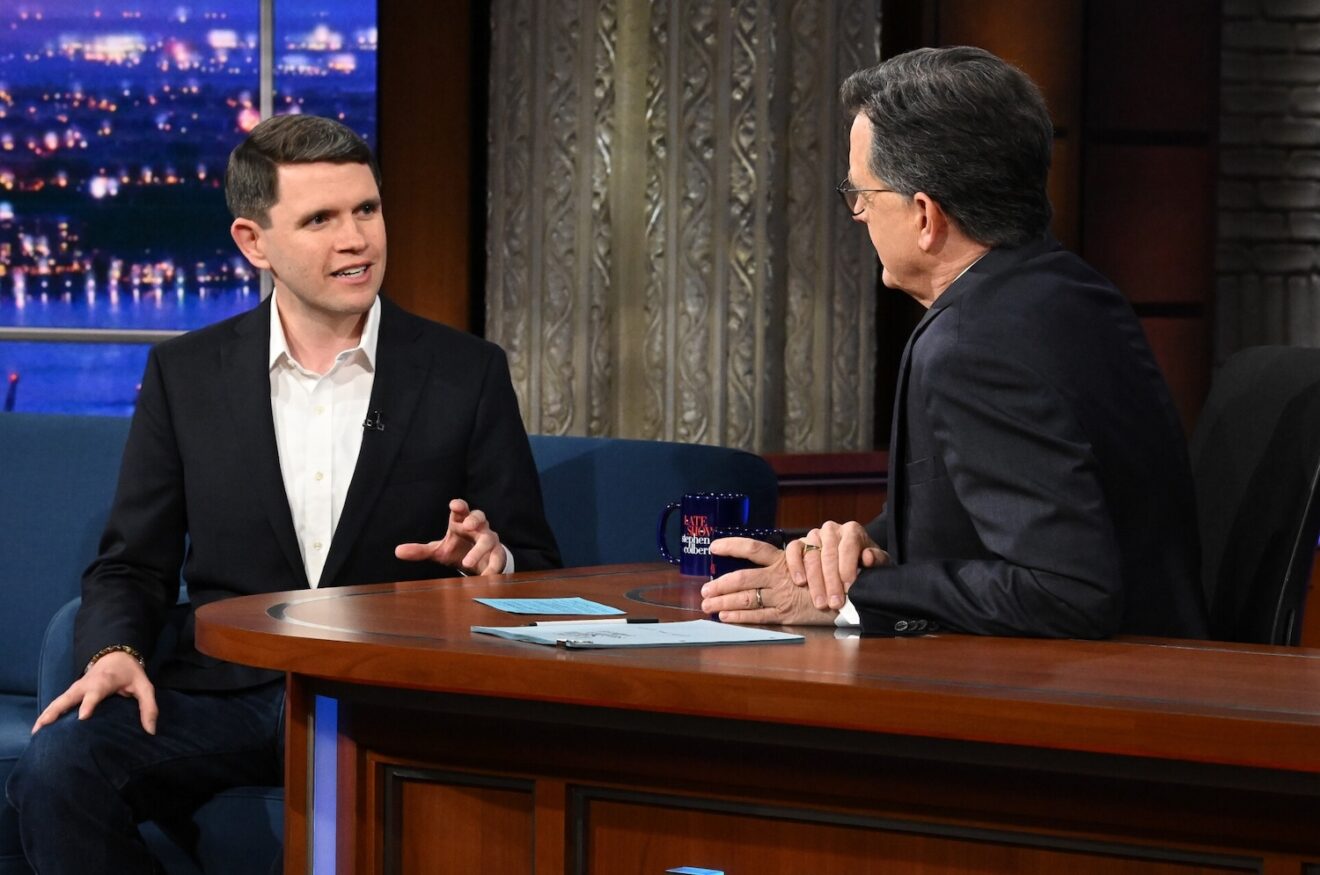 James Talarico, Stephen Colbert