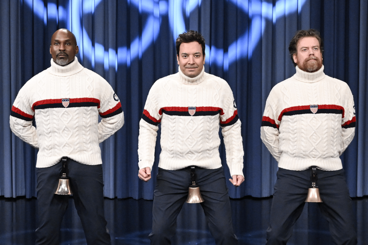 Tonight Show Olympics Bell Choir