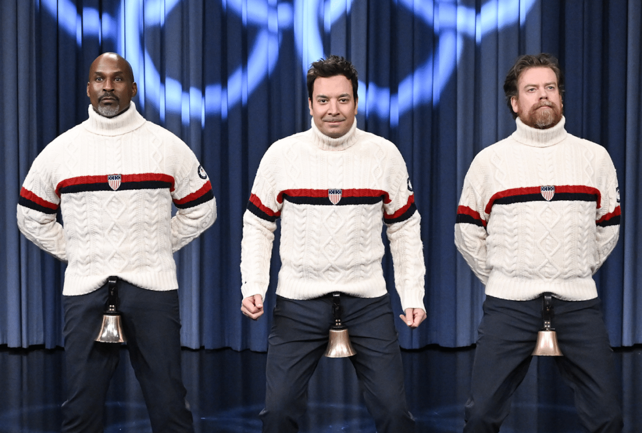 Tonight Show Olympics Bell Choir