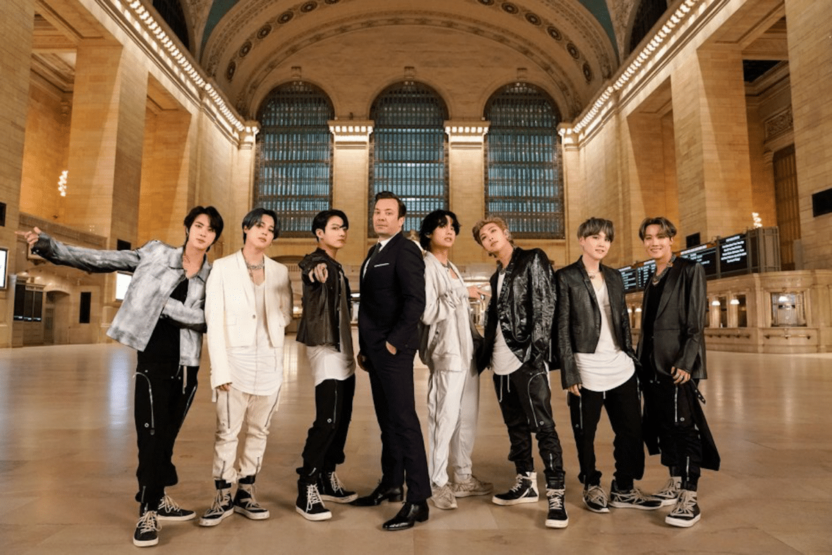 BTS Tonight Show Jimmy Fallon