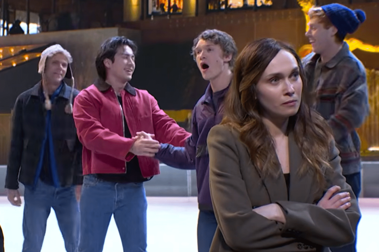 SNL Hudson Williams Heated Rivalry