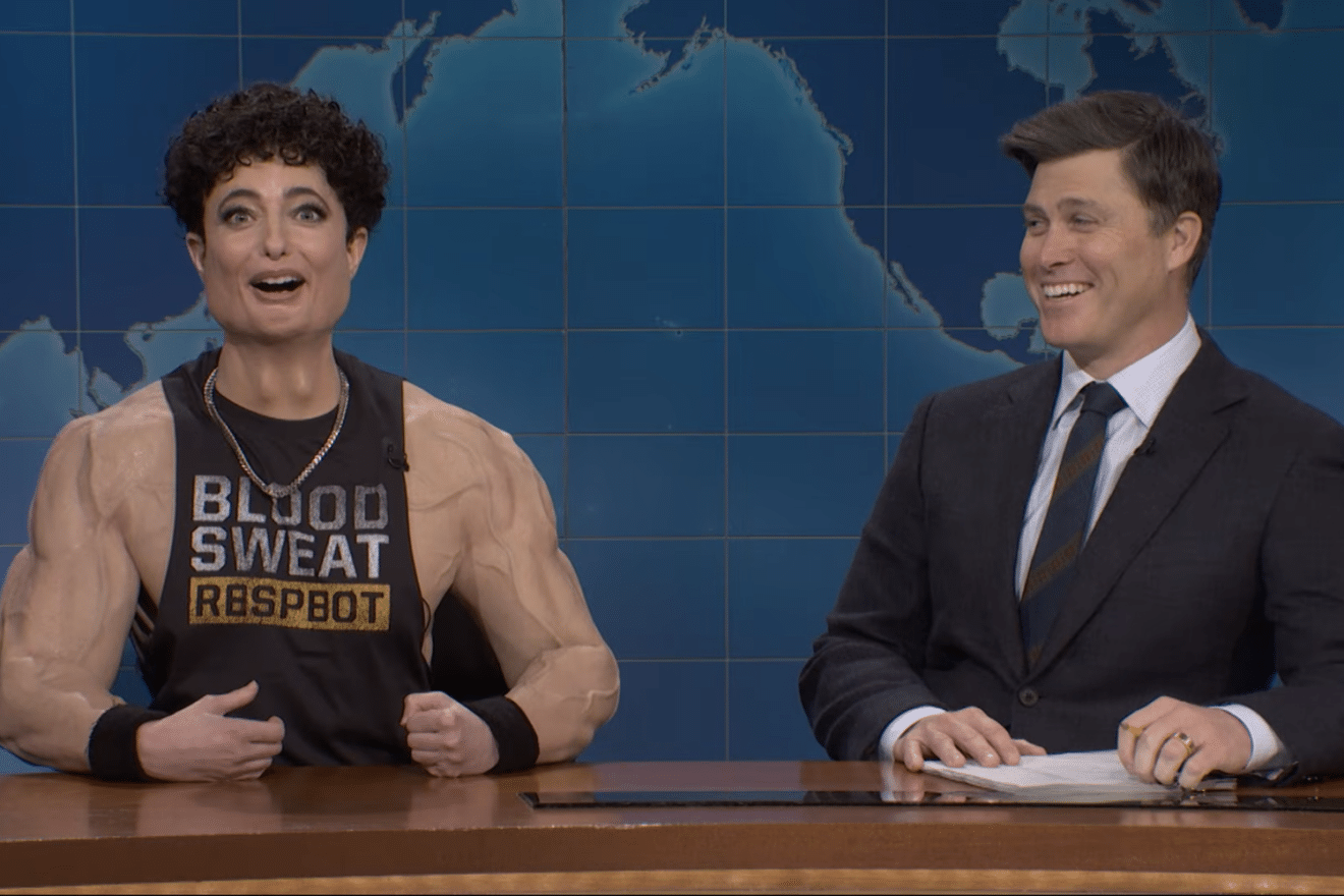 SNL SaraH Sherman Looksmaxxing