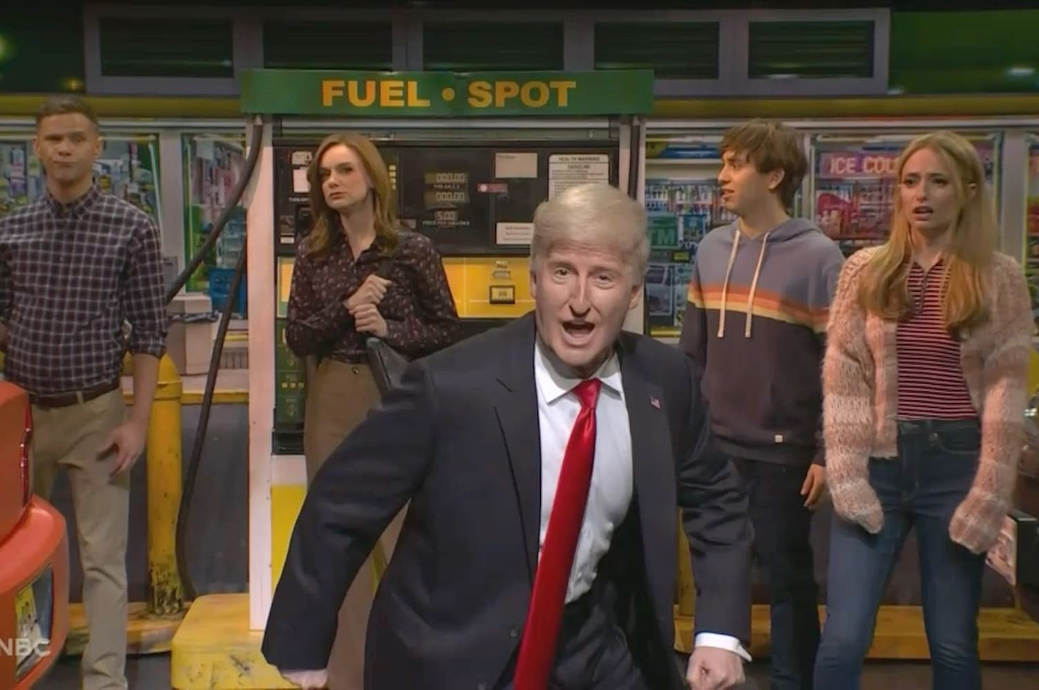 Trump Crashes SNL Cold Open on Soaring Gas Prices