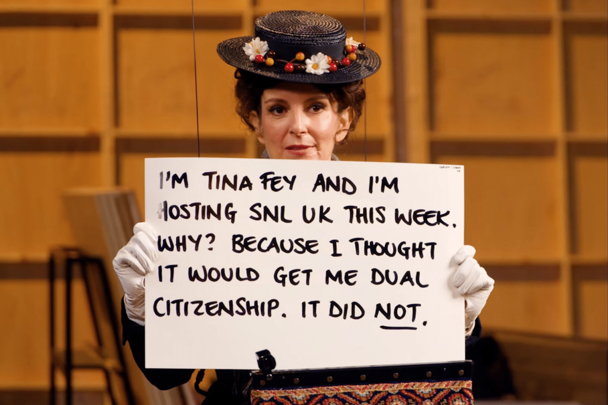 Tina Fey SNL UK