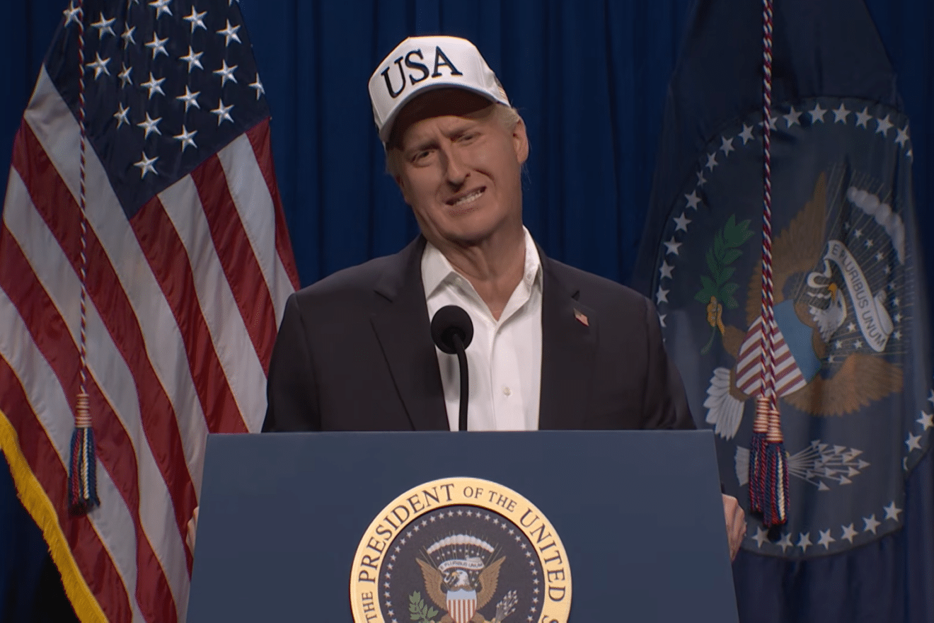 James Austin Johnson as Donald Trump