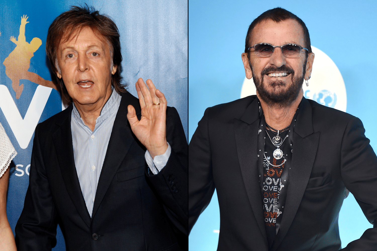 Paul McCartney, Ringo Starr