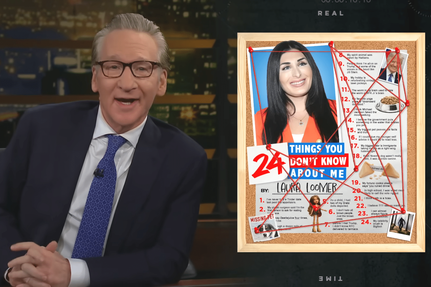 Bill Maher, Lauara Loomer