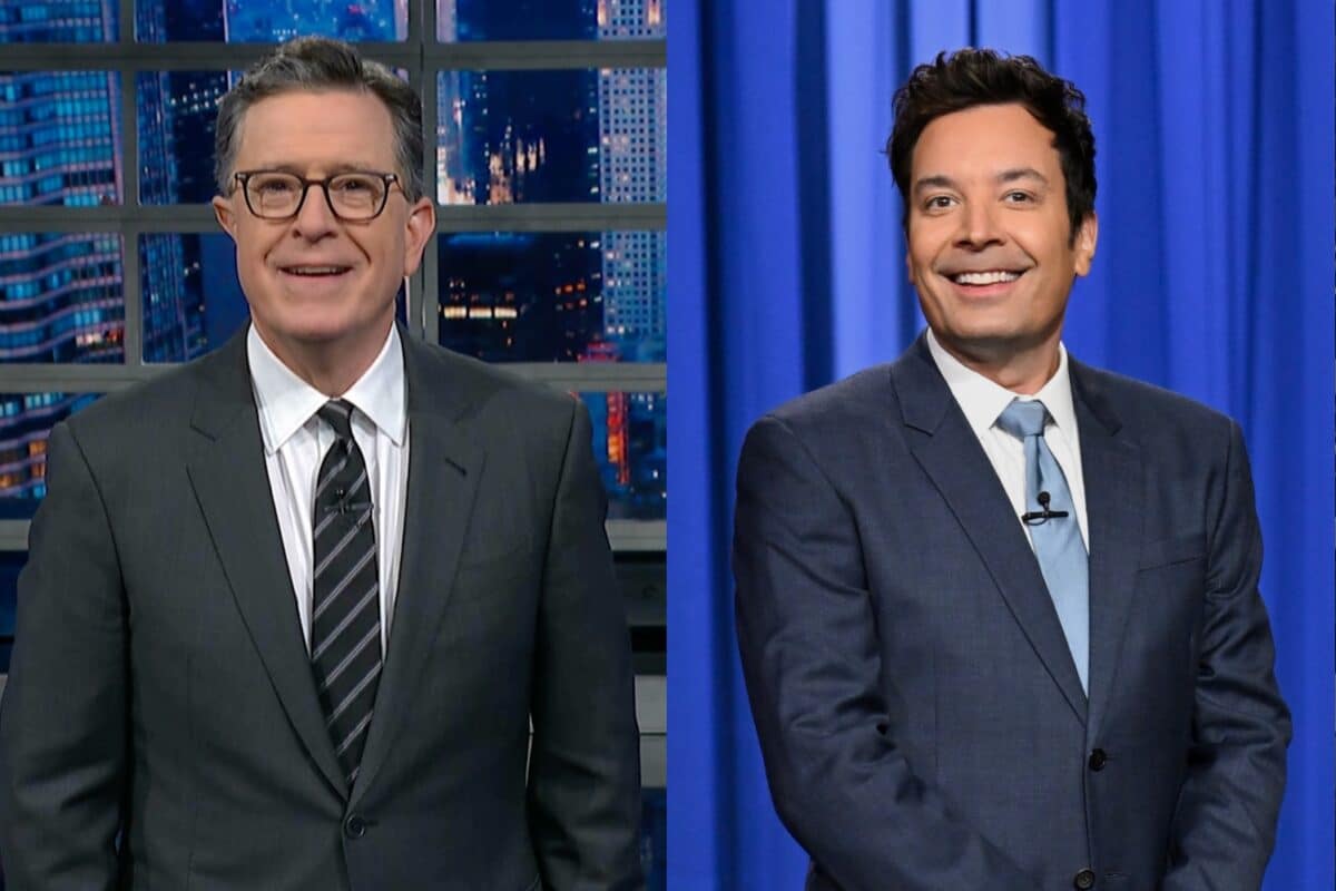Trump Address Fallon Colbert Delay