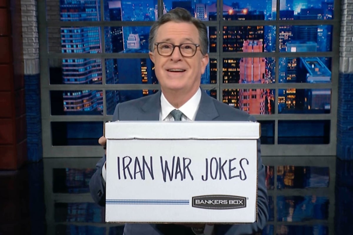 Stephen Colbert Iran War