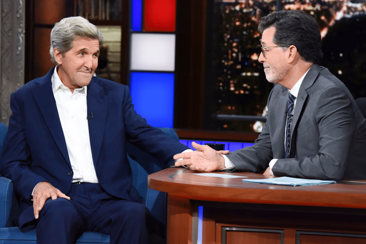 John Kerry, Stephen Colbert