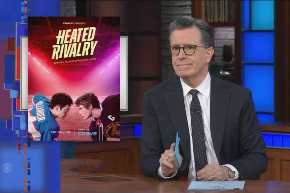 Late Show Heated Rivalry Webby Awards