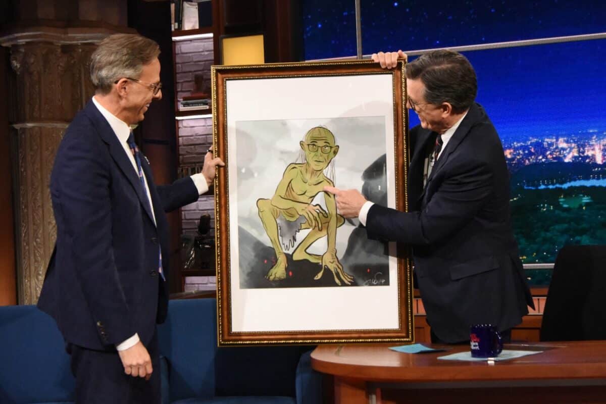 Jake Tapper Colbert Gollum