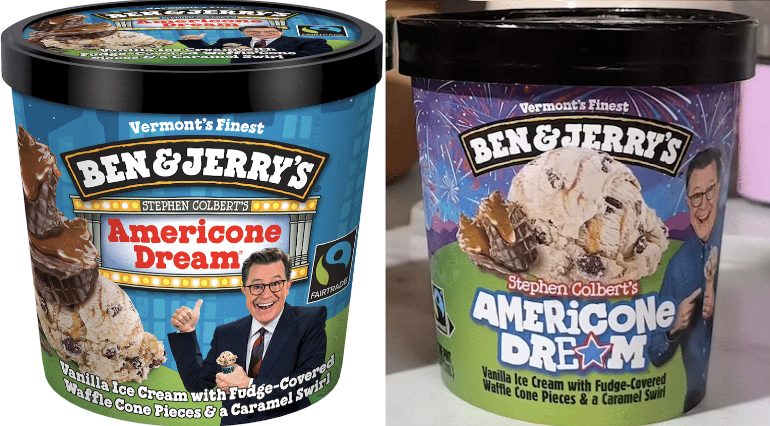 Colbert's Ben & Jerry's Flavor Gets Post-Late Show Makeover - LateNighter
