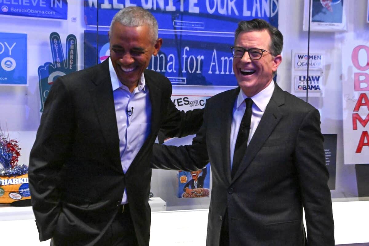 barack obama stephen colbert