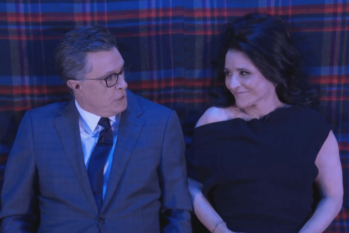 Stephen Colbert, Julia Louis-Dreyfus