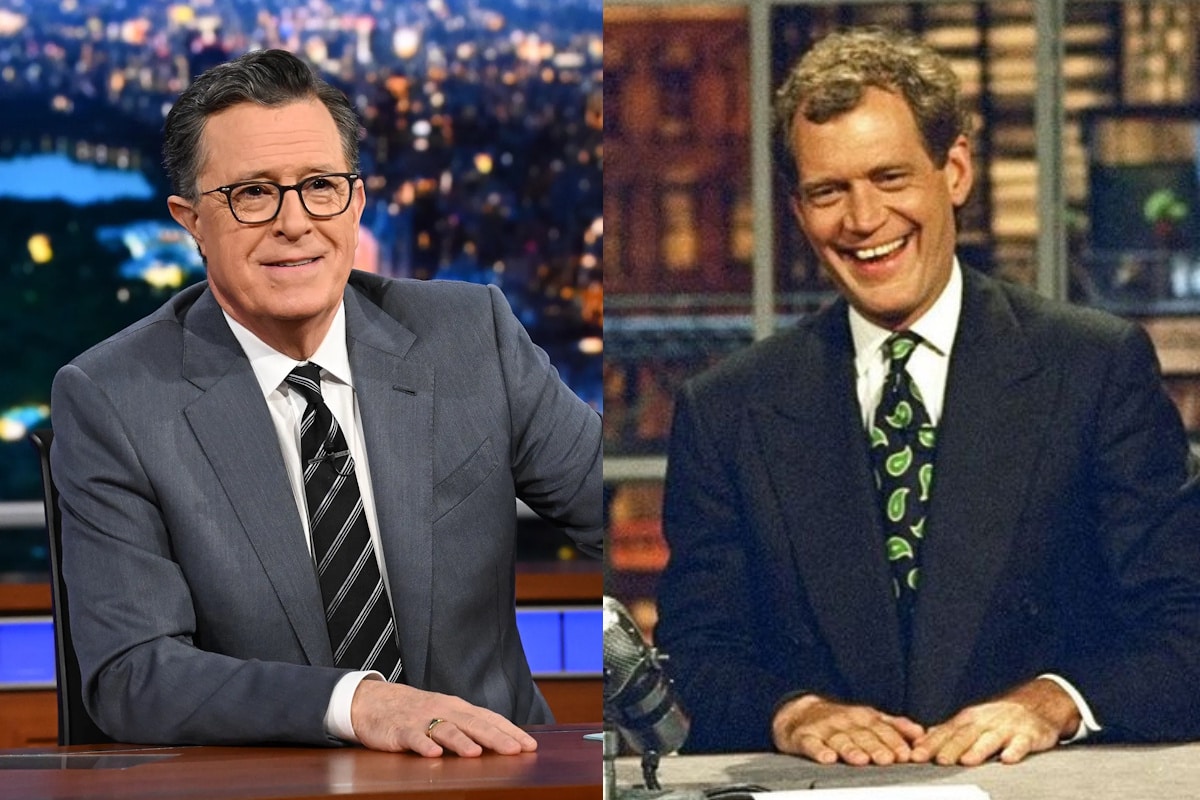 Stephen Colbert, David Letterman