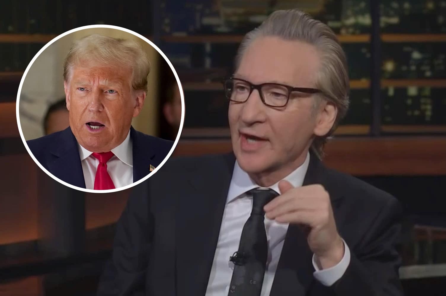 Donald Trump Bill Maher Gavin Newsom