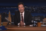 Jimmy Fallon desk